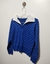 Cardigan de tricô (gola fake) Lelo na internet