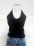 Blusa tricô modal preta JACOB Tam.M