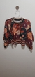 Cropped floral Madame Pink - comprar online