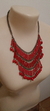 Max colar vintage vermelho (bijux) - comprar online