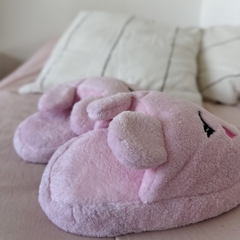 PANTUFLAS | PANTUFLONES DE CHANCHITO EN COLOR CLARO - comprar online