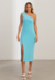 Vestido Canelado