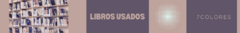 Banner de la categoría Libros usados