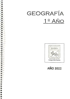 Geografia 1er año Colegio San Patricio