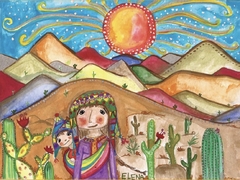 Bajando al pueblo