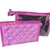 Necessarie Cristal Dupla Luxo: Rosa