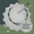 Colar com tons de Verde com Design Circular 