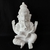 Imagem Ganesha Lendo Livro - 34x21x16cm em Gesso para Pintar Gigante