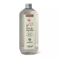 Frasco de perfume para interiores Flor de Algodão, 1100 ml, da marca Avatim.