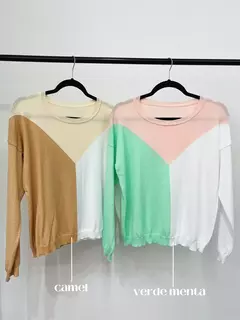 Sweater tricolor- Lycra en internet