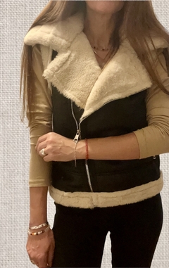 Chaleco Gamulan con corderito - Mascarada Femenina