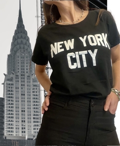 Remera de algodón New York