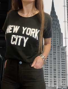 Remera de algodón New York - comprar online