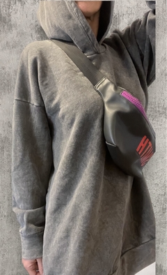 Buzo frisado gris gastado - Mascarada Femenina