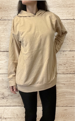 Buzo rustico oversize con capucha - Mascarada Femenina