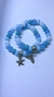 Pulseiras de Iemanja C/Pingente 2un