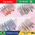 Imagem do Kit 8 Peças Conjunto De Pincéis De Maquiagem Com Estojo Transparente