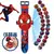 Mickey minnie mouse pônei congelado marvel spiderman ironman super-herói reló