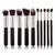 Imagem do kit de pincéis de maquiagem luxuosos, pó de base, blush, sombra e corretivo