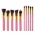 kit de pincéis de maquiagem luxuosos, pó de base, blush, sombra e corretivo - loja online