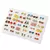 Conjunto de brincos de plástico hipoalergênico, 36/18 pares, multicolorido, de - loja online