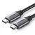 UGREEN-USB Cabo Tipo C para Samsung Galaxy S24, iPhone 15, Macbook, Xiaomi, PD C