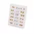 Conjunto de brincos de plástico hipoalergênico, 36/18 pares, multicolorido, de