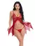 Pijamas com fecho frontal feminino, pijamas sexy, vestido de noite, lingerie, te