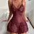 Pijama das mulheres vestido cor sólida simples casual suave casa alça diária na internet