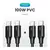 UGREEN-USB Cabo Tipo C para Samsung Galaxy S24, iPhone 15, Macbook, Xiaomi, PD C na internet