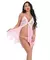 Pijamas com fecho frontal feminino, pijamas sexy, vestido de noite, lingerie, te