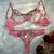 Conjunto Lingerie Erótica Feminina, Roupa Interior Extravagante de Renda, Borda - MegaMixSell