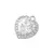 ZHUKOU coração encantos para fazer jóias multi cor Cubic Zirconia pingentes d