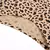 Seamless Sexy Leopard Bras Set para Mulheres, Push Up Bras, Hollow Out, Cintura na internet