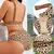 Seamless Sexy Leopard Bras Set para Mulheres, Push Up Bras, Hollow Out, Cintura - loja online