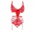 Conjunto de Lingerie Sexy feminino, bodysuits crotchless, Sling Patchwork, suti?