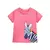 Little maven novas blusas infantis, roupas rosa, camisetas para bebês meninas, - comprar online
