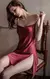 Daeyard-Noite Dividida Sem Costas Para Mulheres, Sexy Nightie, Suspender, Vestid