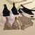 Seamless Sexy Leopard Bras Set para Mulheres, Push Up Bras, Hollow Out, Cintura - comprar online