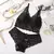 Roupa interior sexy de renda para mulheres, conjuntos de sutiã sem costura, sut na internet