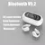 Tws bluetooth fones de ouvido sem fio condução óssea clipe música cancelamen
