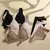 Seamless Sexy Leopard Bras Set para Mulheres, Push Up Bras, Hollow Out, Cintura - MegaMixSell