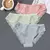 Imagem do Finetoo 3 pçs/set calcinha de algodão feminino M-2XL roupa interior de cintura