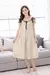 Imagem do Camisola de seda sexy para mulheres, pijamas longos femininos, camisola de cetim