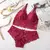 Imagem do Roupa interior sexy de renda para mulheres, conjuntos de sutiã sem costura, sut