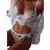 Conjunto de Lingerie Transparente Erótica Feminina, Sutiãs Sexy, Bodysuit, Mal na internet