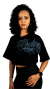 CROPPED PRETO RESILIENCIA - comprar online