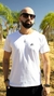 camiseta branca estampa costas - comprar online
