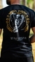camiseta preta estampa estátua anjo - Kause.csn