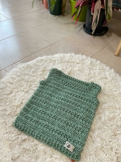 chalequito verde malva